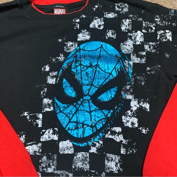 🏷️ Marvel Mad Engine Spiderman L/S Tshirt Tee Top M - Picture 2 of 5